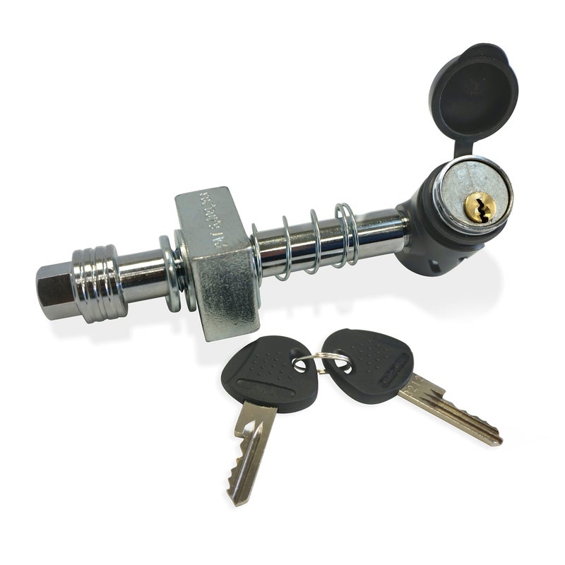 Let's Go Aero (SHP2040) Keyless Press-on Locking Silent Hitch Pin for 2in Hitches - Image 1